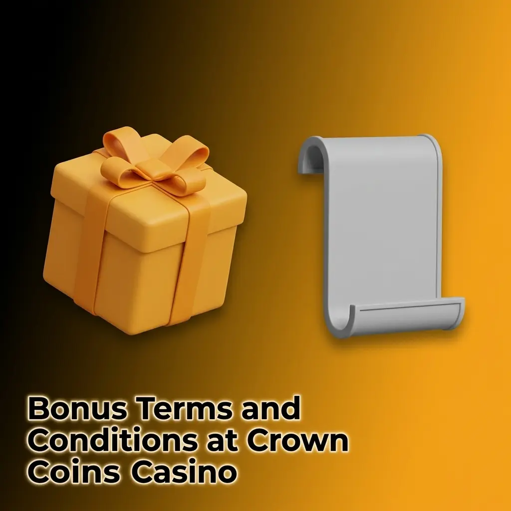 Crown Coins Casino bonus terms and conditions covering Sweeps Coins redemption, eligibility, and promotional rules for US players