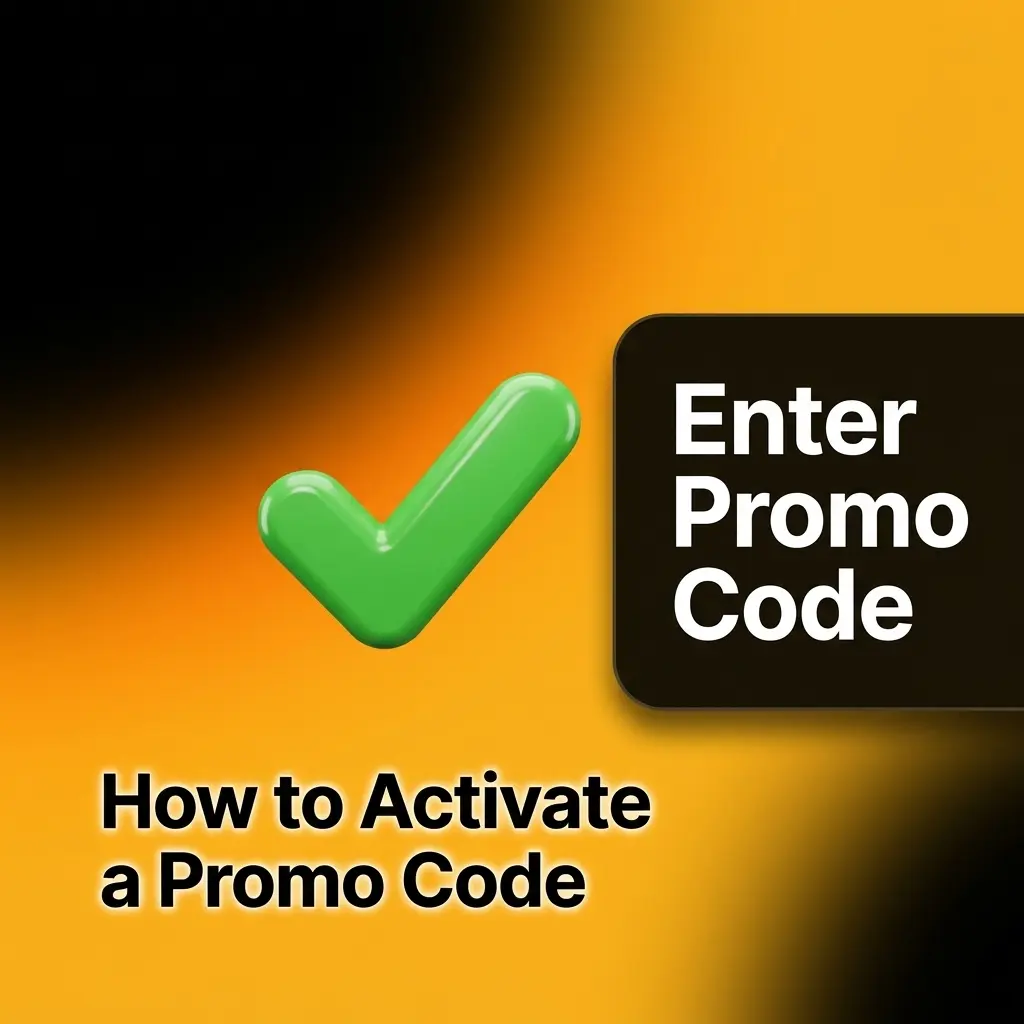 Step-by-step guide showing how to activate a promo code at Crown Coins Casino to earn bonus coins