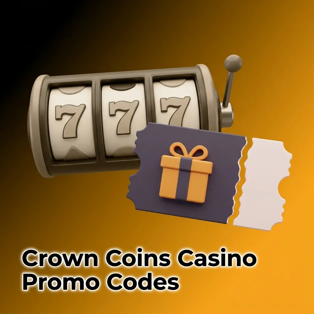 Crown Coins Casino promo codes entry screen showing registration field to unlock bonus Crown Coins and Sweeps Coins rewards