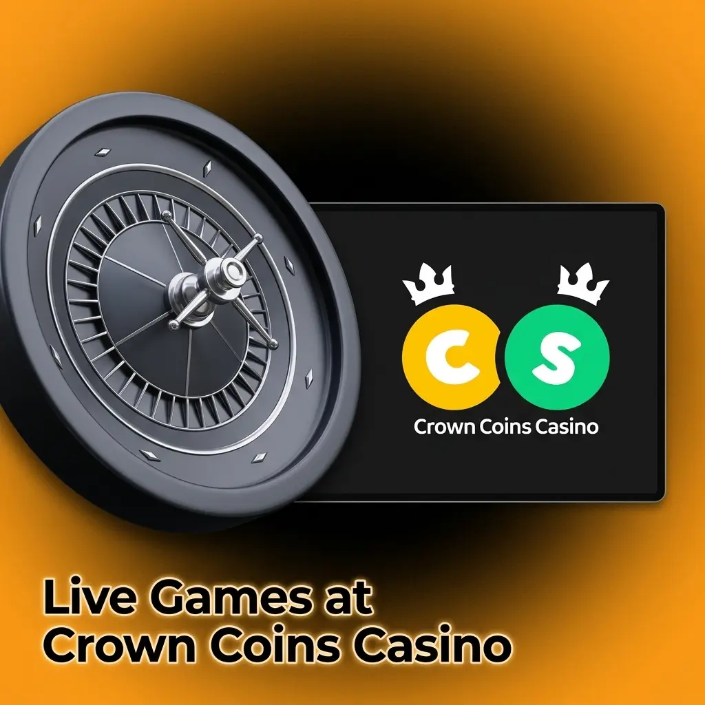 Live dealer games at Crown Coins Casino including blackjack, roulette, baccarat, and more streamed in HD from professional studios
