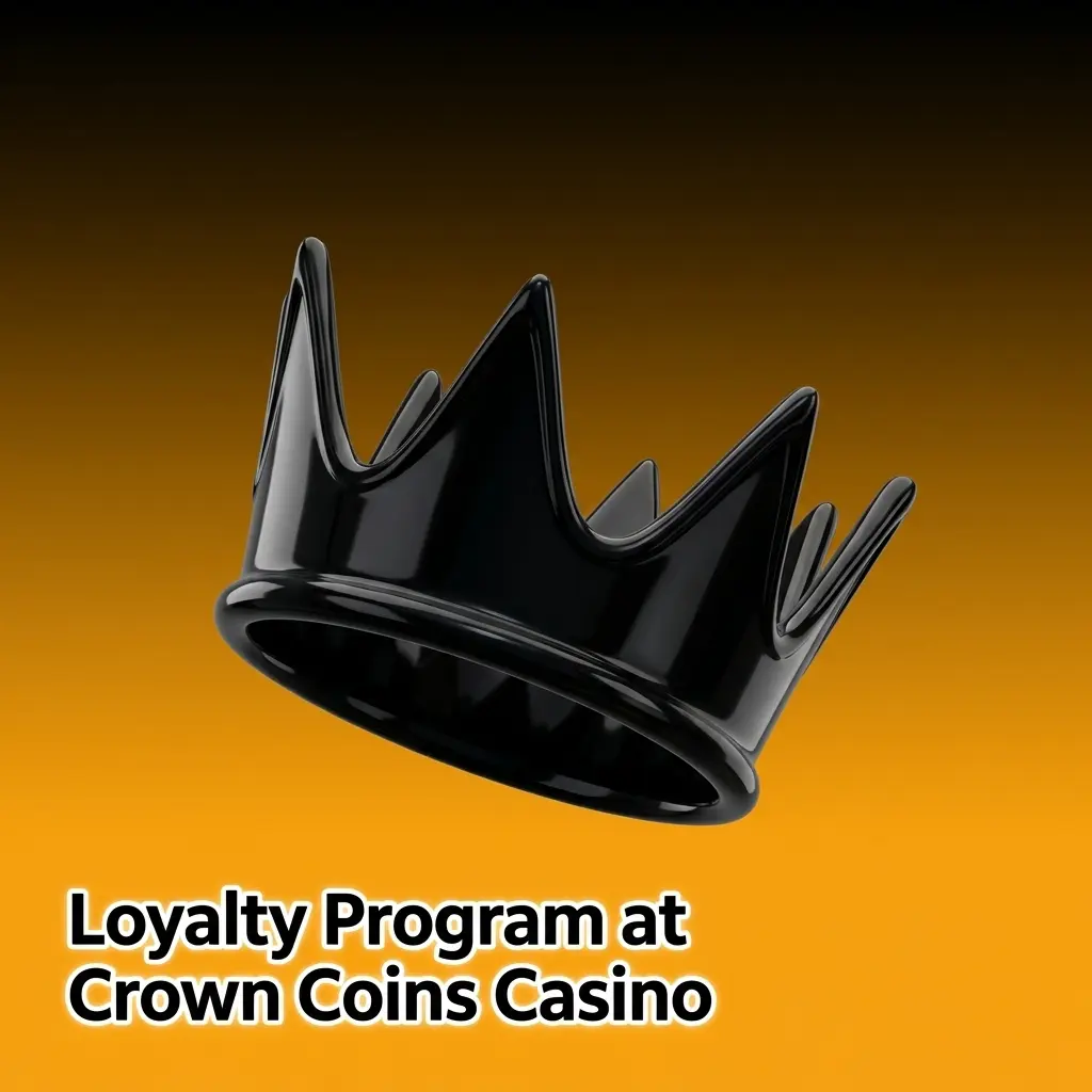 Crown Coins Casino tiered VIP loyalty program showing reward levels from entry perks to top-tier exclusive bonuses