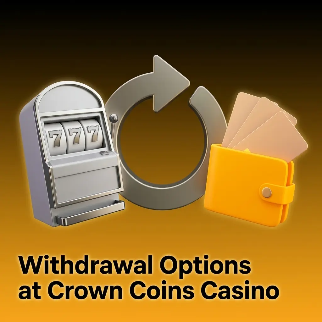 Crown Coins Casino withdrawal options including Skrill, Visa, Mastercard, American Express, and Discover Card for US players